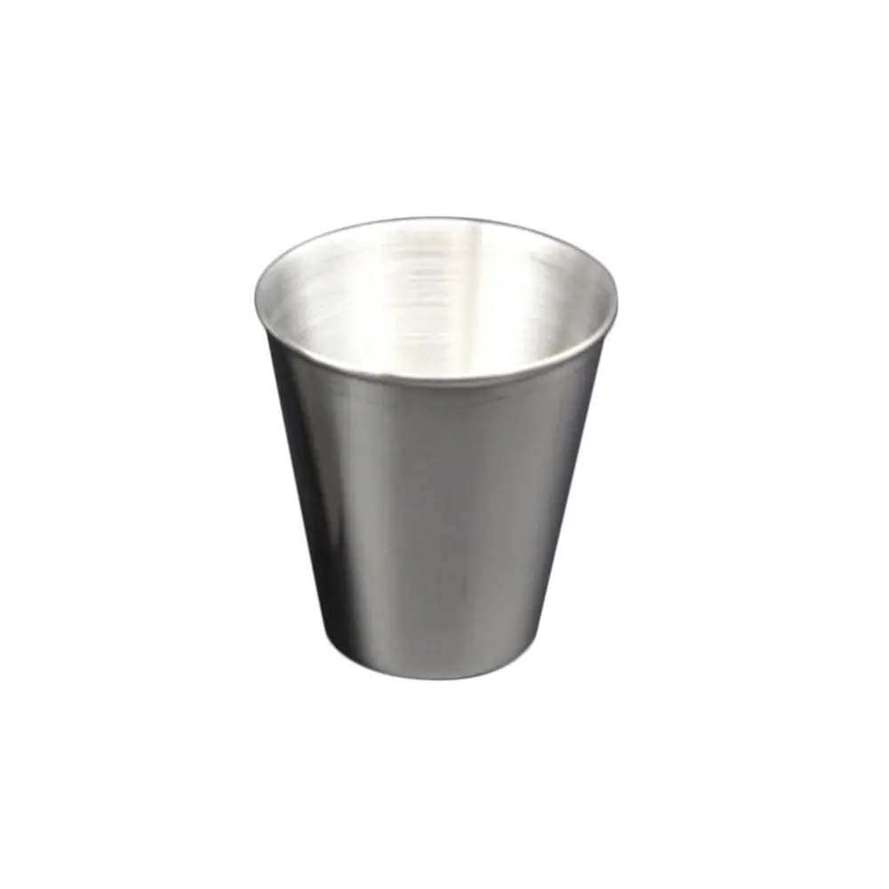 30 мл Компактный Размер 1ШТ Крышка из нержавеющей стали Кружка Походные чашки Кружка для питья кофе чая пива для путешествий на свежем воздухе