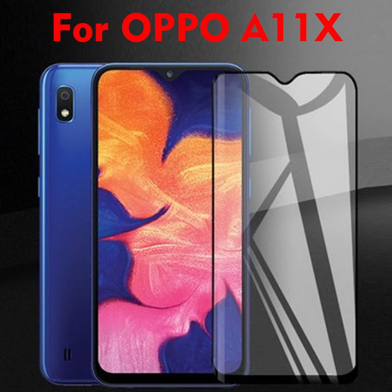 3D полноклеевое закаленное стекло для OPPO A11X Полноэкранная защитная пленка для OPPO A11X A11 X