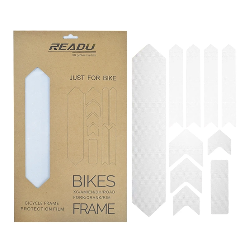 Защитная лента для рамы, набор защитных наклеек для велосипеда, горного шоссейного велосипеда