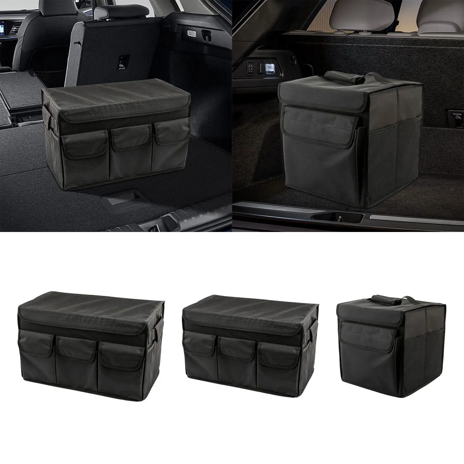 Кейс-органайзер для багажника автомобиля, контейнер для хранения груза, складной кейс для хранения продуктов