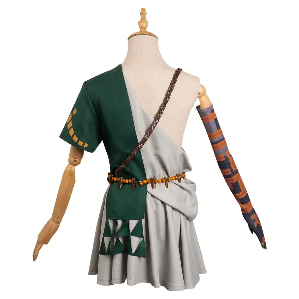 Костюм для косплея Zelda Kingdom Link, Верхнее пальто, Наряды для мальчиков, мужчин и взрослых, Маскировочный костюм для карнавала на Хэллоуин, костюм для ролевых игр