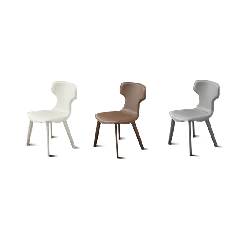 Обеденный стул из кожи с седлом, Современный простой Скандинавский Роскошный Итальянский минимализм, стулья со спинкой для ресторана, Мебель для дома Sillas WKDC